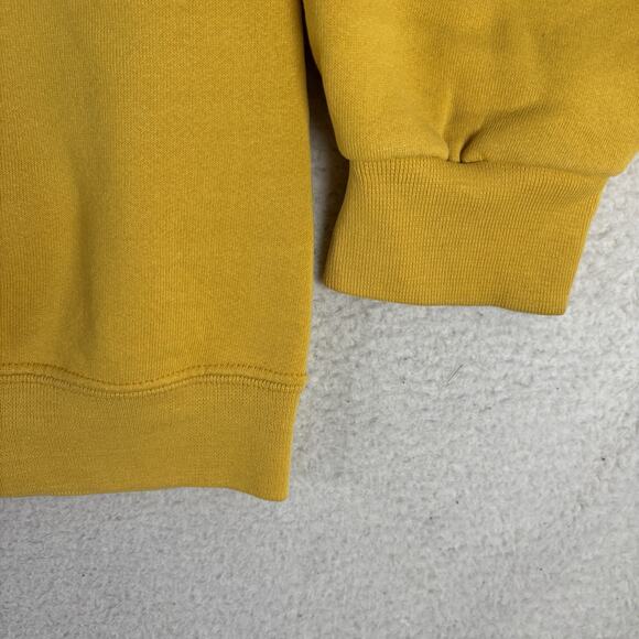 Vintage Russell Athletic Sweatshirt Mens 2XL XXL Yellow Blank Dri Power Y2K - Picture 4 of 14